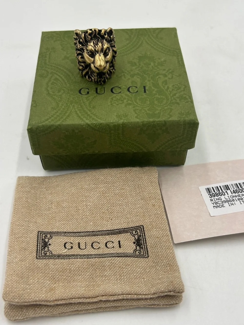 Gucci unisex lionhead